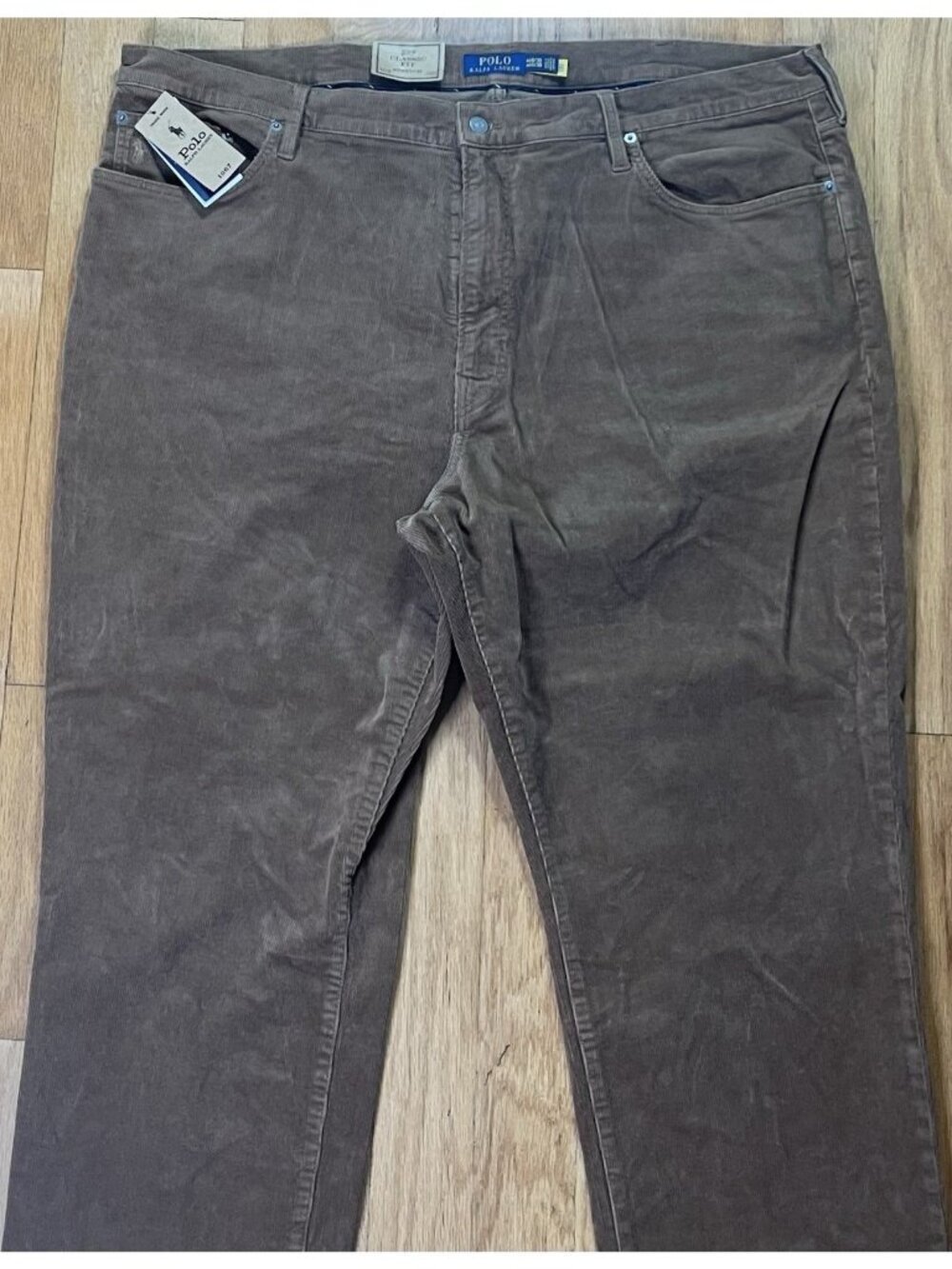 Polo Ralph Lauren The Classic Fit Stretch Corduroy Pants - Men 46Bx30 - NWT $125
